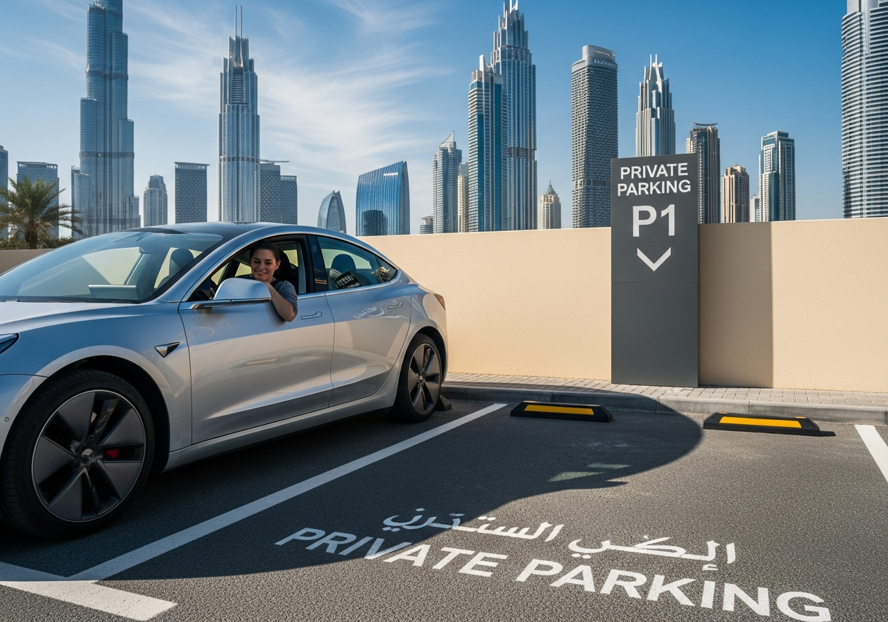 Driver Finding Parking